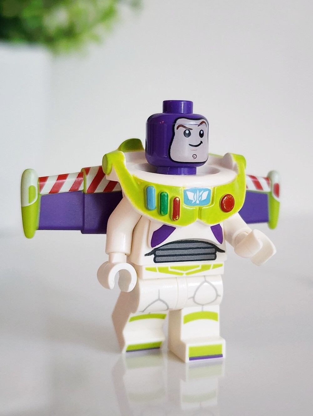 💚 Authentic LEGO Disney Pixar Buzz Lightyear Minifigure Toy Story White Figure